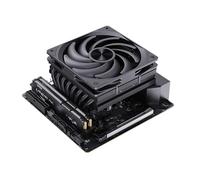 UT75 - Solución de refrigeración de CPU con 8 tubos de calor y mecanismo de prensa hacia abajo para mejorar la disipación de calor del disipador de calor de cobre