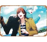 Uta No Prince Sama, Kotobuki Reiji, Mikaze Ai - Póster de anime para decoración de pared del hogar, letrero de metal retro de 20 x 30 cm