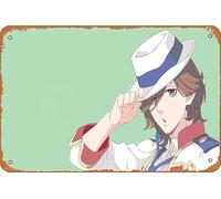 Uta No Prince Sama, Kotobuki Reiji - Póster de anime para decoración de pared del hogar, letrero de metal retro, 20 x 30 cm