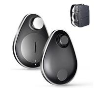 Utag - Rastreador GPS oculto para niños, paquete de 2, rastreador funciona con Apple Find My (solo iOS), modo perdido, adecuado para niños, ancianos, mascotas, mochila, teléfono