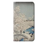 Utagawa Hiroshige Drum Bridge Yuhi Hill in Meguro Caso Del Tirón Funda Carcasa Case para Samsung Galaxy A57