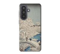 Utagawa Hiroshige Drum Bridge Yuhi Hill in Meguro Funda Carcasa Case para Samsung Galaxy A57