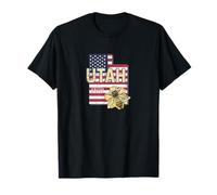 Utah abeja Estados Unidos mapa retro Vintage USA recuerdo Camiseta