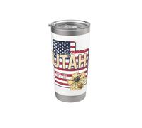 Utah abeja Estados Unidos mapa retro Vintage USA recuerdo Vaso térmico de acero inoxidable de doble pared