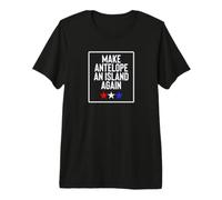 Utah Make Antelope an Island Again Great Salt Lake Camiseta Premium