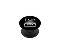 Utah Make Antelope an Island Again Great Salt Lake PopSockets PopGrip Adhesivo