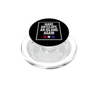 Utah Make Antelope an Island Again Great Salt Lake PopSockets PopGrip para MagSafe