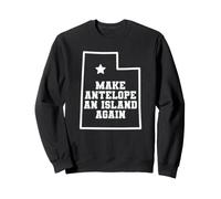 Utah Make Antelope an Island Again Great Salt Lake Sudadera