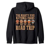 Utah Mighty Five 5 Parques Nacionales Viaje Camping Senderismo Sudadera con Capucha