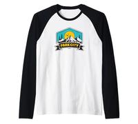 Utah Park City Camiseta Manga Raglan