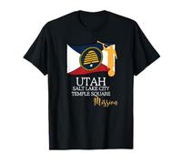Utah Salt Lake City Temple Square Misión mormona SUD Camiseta