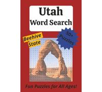 Utah Word Search Puzzle Book: 50+ Puzzles about the Beehive State