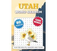 Utah Word Search Puzzle Book: Word Searches with Easy-to-Read Print about Utah, National Parks, Red Rocks, History and More | 6 x 9 inches, 102 pages ... Holidays, Birthdays, and Free Times