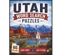 Utah Word Search Puzzles: For Kids & Adults of All Ages! | 8.5x11 in. | 60 Puzzles | Large Print | Easy to Read (The Americana Series)