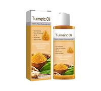 Utapossin Aceite Esencial Cúrcum, Aceite de Cúrcuma Para la Piel, Aceite Esencial de Curcuma Orgánico, 100% Puro y Natural, Adecuado Para Todo Tipo de Piel