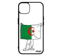 utaupia - Carcasa para iPhone 14 (silicona), diseño de bandera de Argelia Argelia Foot Coupe africana