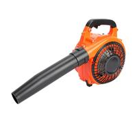 Utaxuper Potente y ligero soplador manual con motor de gasolina de 26 cc: velocidad del viento de 250 km/h, volumen de aire de 9,8 cbm/min, ideal para jardín, patio y limpieza de la casa, con 2 bocas
