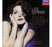 Ute Lamper - Berlin Cabaret Songs Sung in English