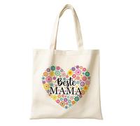 UTEFIF Bolsa de tela - Mejor mamá del mundo, regalo para madres, regalos para mamá de cumpleaños, ideas de regalo para la madre