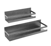 Uten Estante grande para especias para refrigerador, paquete de 2 estantes magnéticos fuertes, organizador de refrigerador móvil para cocina, para sostener especias, tarros