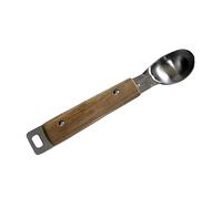 Utensilios de cocina de madera de acero inoxidable, antiadherentes, utensilios de cocina, 6 estilos, utensilios de cocina de acero inoxidable con mango