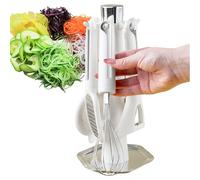 Utensilios de cocina - Juego de tamiz con soporte - Kit de cocina completo, incluye abridor, pelador, rallador y tamiz