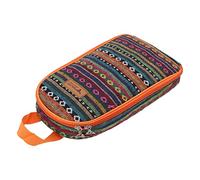 Utensilios de Cocina para Acampar, Juego de Cubiertos de Viajes de Cocina con Estuche de Viajes Al Aire Libre Utensilios de Cocina con Banda Elástica para Tableros de Corte, Trapos, Tijeras, (A)