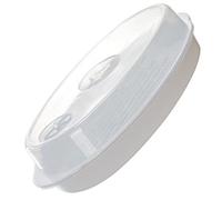 Utensilios de cocina para microondas de pescado y verduras Filtro extraíble y tapa de ventilación de vapor de bloqueo rápido rápido de verduras, pescado y mariscos sin