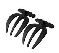 Utensilios de ensalada para servir, alicates para ensalada - Herramienta de mezcla de ensalada | Manos de servicio de ensalada de 2 piezas para servir ensalada, pasta, fruta, garras ergonómicas para