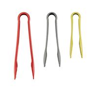 Utensilios Pinzas De Cocina Pinzas de servicio for cocinar, plástico cocina pinzas de comida Barbacoa Ensalada de pan de pan vegetal for hornear 3pcs (6/8/10 pulgadas)