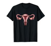 Utero anatomía obstetricia ginecología ginecología ilustración médica Camiseta gráfica económica