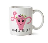 Útero Enojado Mujeres Derechos Reproductivos Pro Elección Feminista Tazas Cerámica Taza De Café Con Asa Taza Para Hogar Cacao Amigo 330Ml