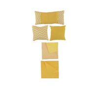 Uterui Juego de Ropa de Cama para muñeca: sábana, Funda nórdica, Almohada y Accesorios para muñeca Americana de 18 Pulgadas, 5 Piezas/Juego (#B)