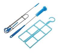 Uteruik 4 en 1 Bolsa de hidratación de Agua Cepillo Limpiador Tubo Kit de Limpieza