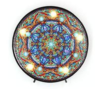 Uteruik Diamond Painting LED Lamp Light Diamond Mosaic Rhinestone Embroidery Unfinished DIY Mandala Drill Painting Night Light