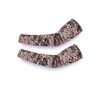 Uteruik Mangas de protección UV para brazo con agujero para el pulgar, camuflaje deportivo, protección solar para hombres y mujeres, 1 par (#B)