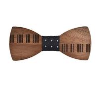 Uteruik - Pajarita de Madera para Hombre, diseño de Piano, Grabado, para Hombre