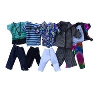Uteruik Trajes de Ropa para muñeco Ken de 30 cm (11,5 Pulgadas), Accesorios de Vestuario Informal, 5 Juegos (Estilo Aleatorio)