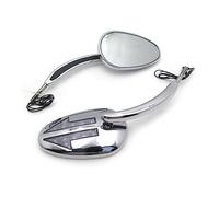 UTEXAMROL Espejo de señal de Giro LED con Flecha integrada Compatible con Harley Davidson CVO Limited VRSCAW V-Rod Chrome Motor Part(MT400-015-CD)