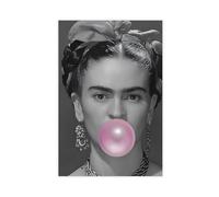 UTGN Póster de Frida Kahlo Bubble Gum para pared, 40 x 60 cm