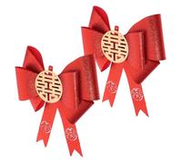 UTHCLO 1 Par De Lazos Chinos para Bodas Lazos para Manualidades Guirnaldas Lazos Gigantes Lazos Grandes para Cumpleaños Lazos Pequeños Lazos Decorativos Lazos para Fiestas Lazos