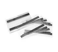 UTHCLO 10 piezas Etiquetas Magnéticas Transparentes Unidades con Funda Protectora Resistente y Resistente al Agua para Oficina y Almacenamiento