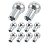 UTHCLO 10 Unidades Terminal de Bola para Cable de Acero para Máquina de Gimnasio, Accesorio de Acero Plata Que Garantiza la Terminación y Minimiza la Fatiga del Metal en Gimnasio o Casa