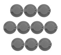 UTHCLO 10 Válvulas de Repuesto para Colchón de Aire de TPU Resorte, Válvula de Inflado y Desinflado Rápido, Accesorio Hermético para Almohada Inflable de Camping y Viaje