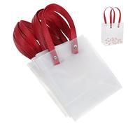 UTHCLO 10piezas Bolsas De Transparentes De Plástico Bolsas De Fiesta y Bodas Diseño De Mano Para Cumpleaños y Celebraciones