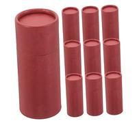 UTHCLO 10piezas Caja Cilíndrica De Embalaje Para Tubo Para Uso Hogar Tarro De Almacenamiento Doméstico Bote Multifunción Para Cocina
