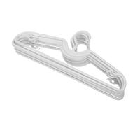 UTHCLO 10piezas Perchas Cuello Corto Antideslizantes para Ropa Ligera Paquete De Diseño Ahorro Espacio Organización Armario Plástico Resistente Fácil Limpieza