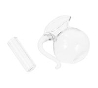 UTHCLO 12 Botella de Vidrio Transparente con Jarra de Agua Fría Accesorio DIY para Exhibición y Coleccionistas