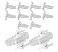 UTHCLO 12 Pulseras Elásticas Ramilletes de Aluminio para Novia y Damas de Honor, Pulseras de Flores para Muñeca, Color Claro, Tamaño Ajustable, Accesorio Ligero Adecuado para Bodas