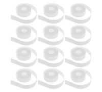 UTHCLO 12 Rollos Adhesivos Absorbentes de Sudor para Cuello 2,5 Cm X 5 M Color Claro Recortables para Camisas y Gorras Protección Discreta contra Sudor Autoadhesiva para Uso Personal
